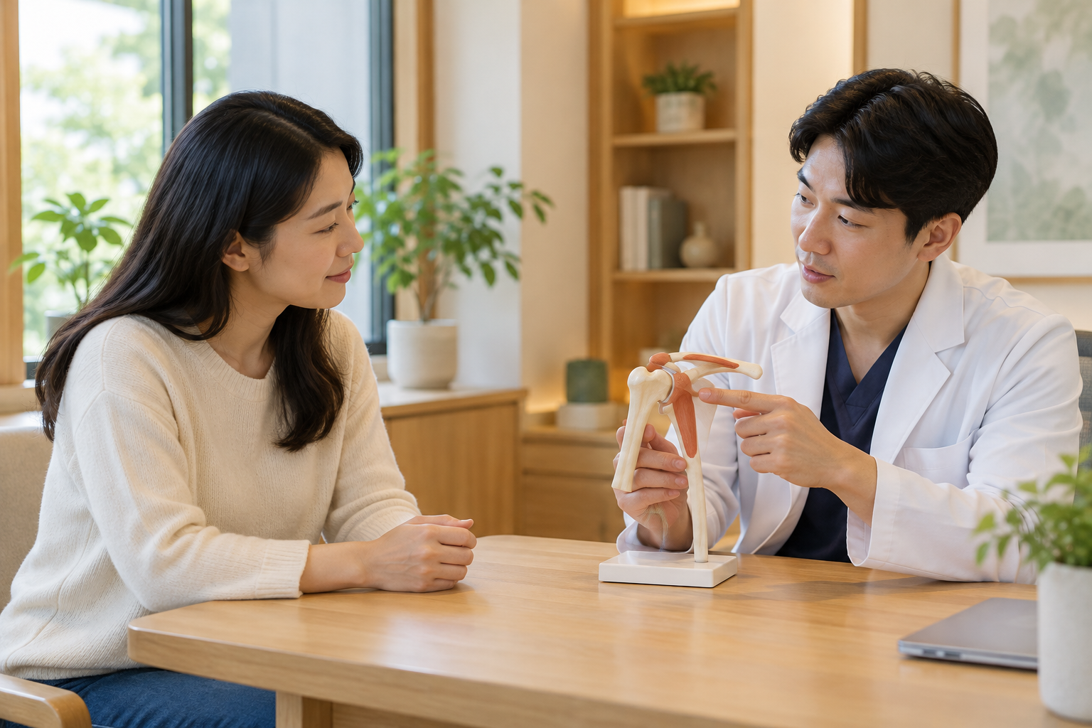 김천 어깨통증 한의원 — 어깨 상담에 관한 AI 설명용 이미지